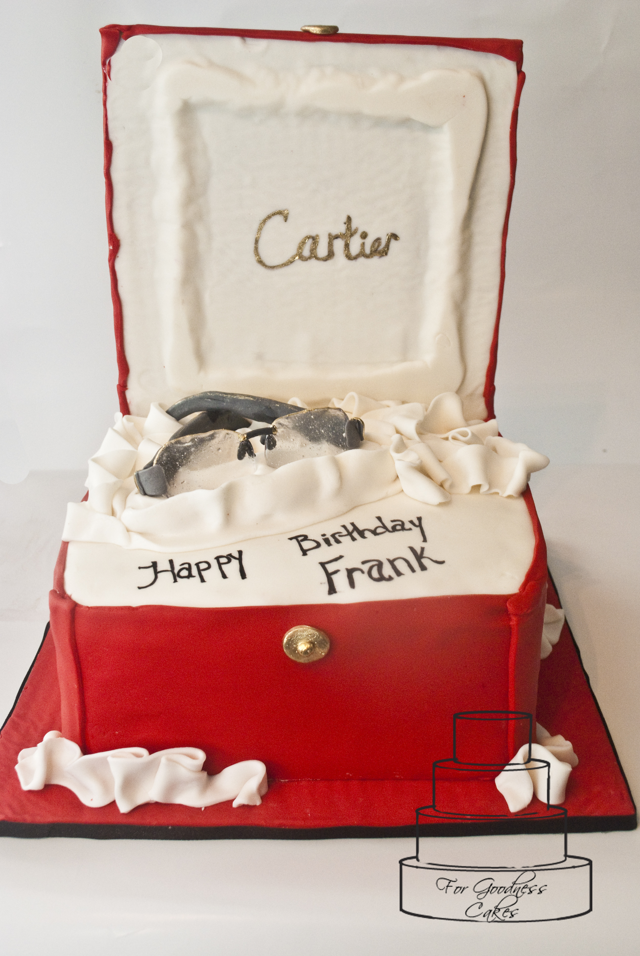 Cartier Glasses Cake For Goodness Cakes